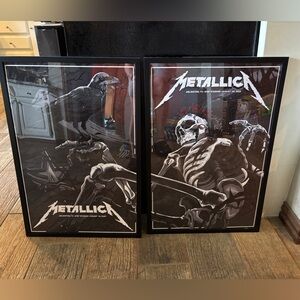 Metallica M72 tour posters